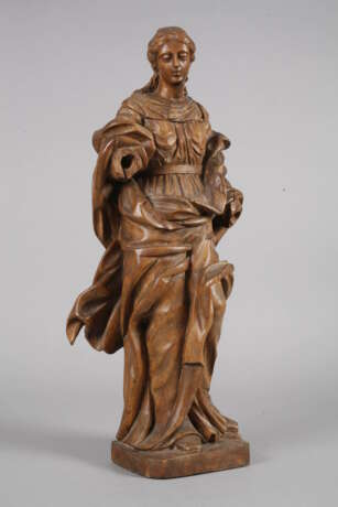 Geschnitzte Heiligenfigur - photo 2