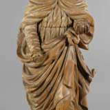Große geschnitzte Heiligenfigur - photo 1
