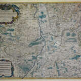 Johann Georg Walther, Kupferstich - Karte Die Rheinpfalz südlich von Worms (1674) - Foto 1