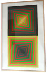 Victor Vasarely, Kinetische abstrakte Komposition - Op Art