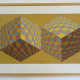 Victor Vasarely, Kinetische abstrakte Komposition - Op Art - Foto 2