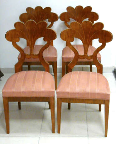 Vier Stühle im Biedermeier - Stil - photo 1