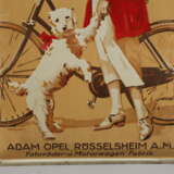 Seltenes Werbeschild Opel Fahrräder - photo 3