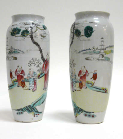 Paar chinesische Vasen - Foto 2
