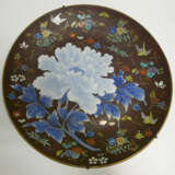 Große chinesische Porzellan - Platte um 1900 - Foto 1