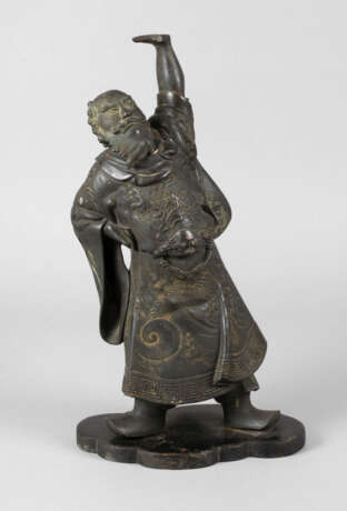 Bronzeplastik Guan Yu - Foto 1