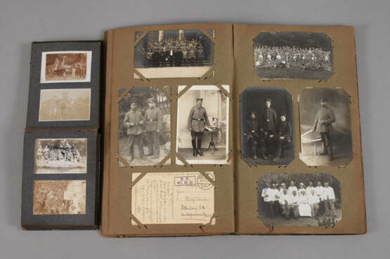 Zwei Alben Feldpost und Fotografien 1. Weltkrieg - фото 1