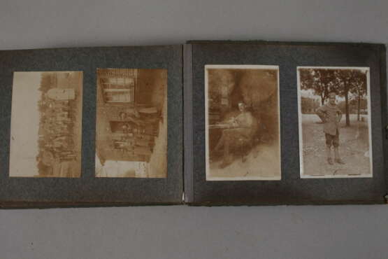 Zwei Alben Feldpost und Fotografien 1. Weltkrieg - photo 6