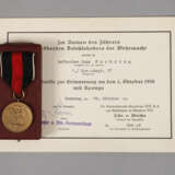 Medaille zur Erinnerung an den 1. Oktober - photo 1