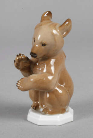 "Bär, bittend" der SS-Porzellanmanufaktur Allach - photo 1