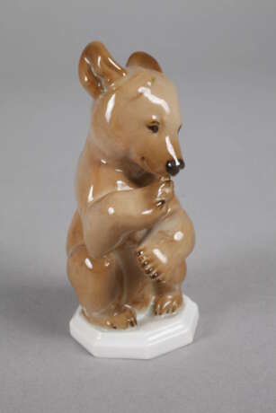 "Bär, bittend" der SS-Porzellanmanufaktur Allach - photo 2