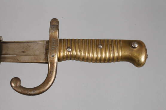 Französisches Jataganseitengewehr 19. Jahrhundert - фото 3