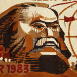Propagandateppich Karl-Marx-Jahr 1983 - Foto 2