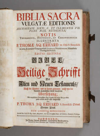 Biblia Sacra vulgatae editionis - Foto 1