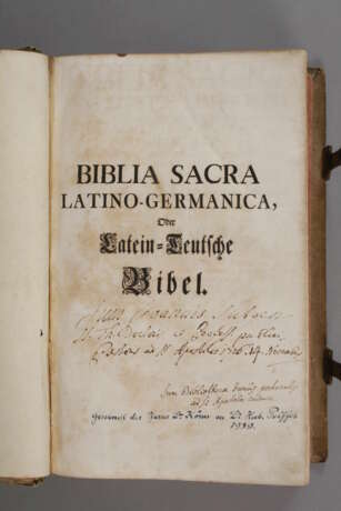 Biblia Sacra vulgatae editionis - photo 2