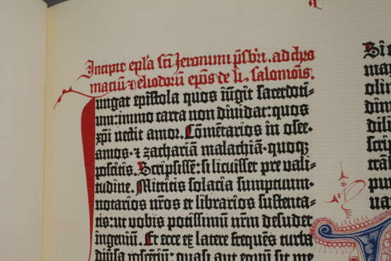 Reprint Biblia Sacra Mazarinea - Foto 3