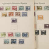 Sammlung Briefmarken Tschechoslowakei 1918–1938 - photo 1