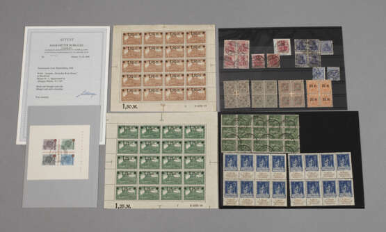 Briefmarkensammlernachlass AD, DR und Gebiete - Foto 1