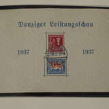 Briefmarkenalbum Besetzte Gebiete Memel/Danzig/Saargebiet - Foto 4