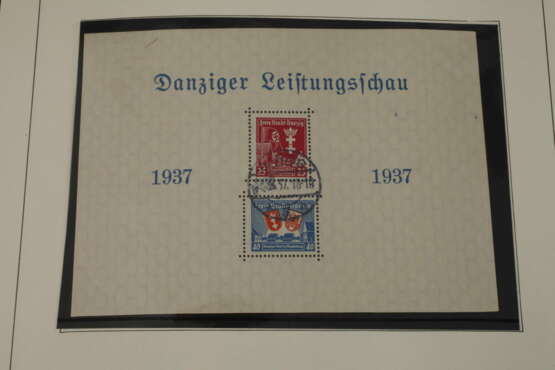Briefmarkenalbum Besetzte Gebiete Memel/Danzig/Saargebiet - photo 4