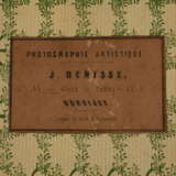 Paar übermalte Fotografien um 1860 - photo 4
