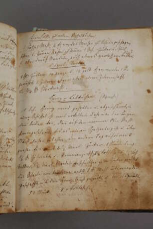 Handschriftliches Kochbuch Mitte 19. Jahrhundert - photo 3