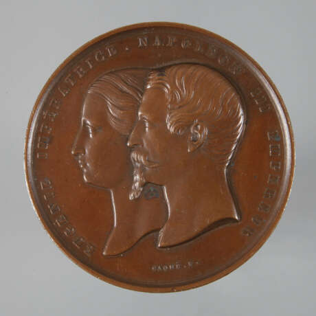 Medaille Palais de l'Industrie 1855 - фото 1