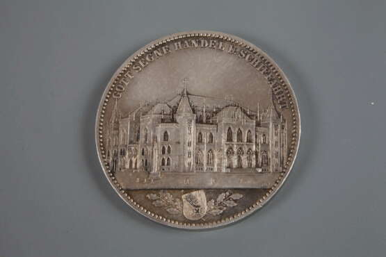 Gedenktaler Börse Bremen 1864 - фото 3