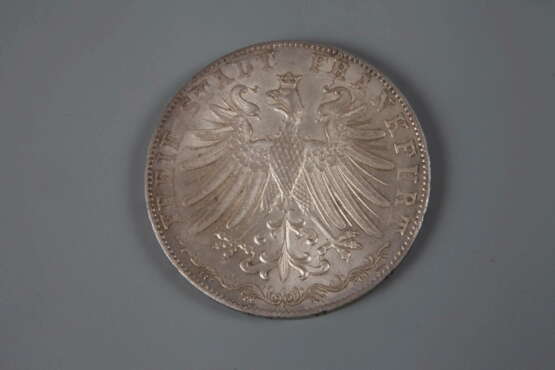 Gulden Frankfurt 1855 - Foto 3
