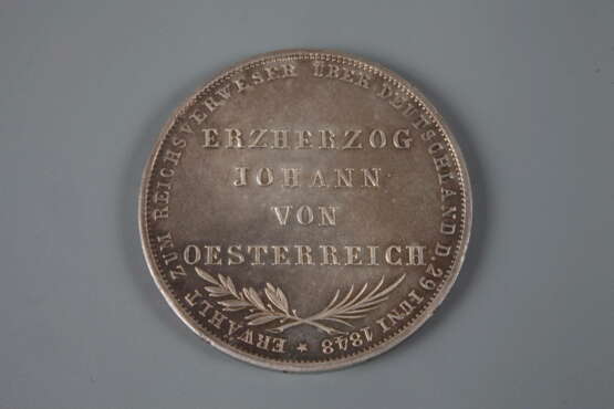 Zwey Gulden Frankfurt 1848 - Foto 2