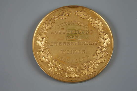 Medaille Gewerbeverein Weimar 1908 - photo 2