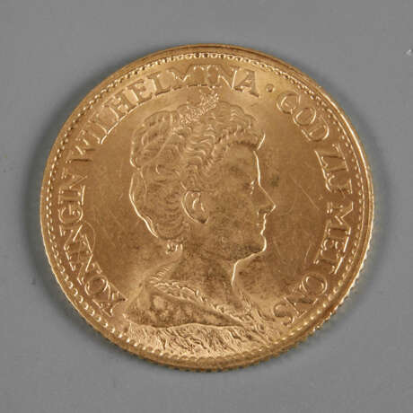 10 Gulden Niederlande 1912 - Foto 1