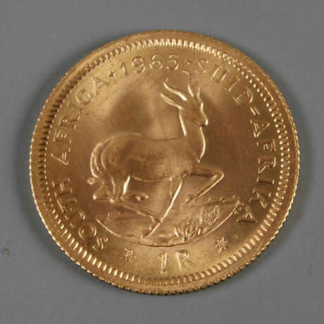 1 Rand Südafrika 1965 - photo 1