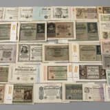 Großes Konvolut Reichsbanknoten - Foto 1