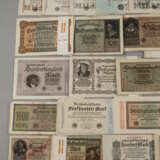 Großes Konvolut Reichsbanknoten - Foto 2