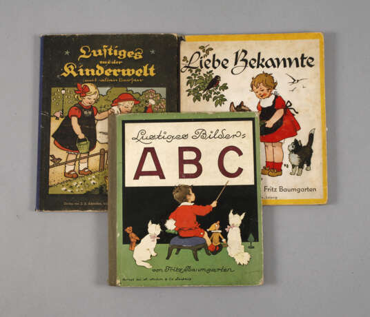 Drei Kinderbücher Fritz Baumgarten - photo 1