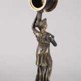 Klassizistische Figurenuhr Bronze - photo 5