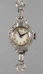 Platindamenarmbanduhr Movado