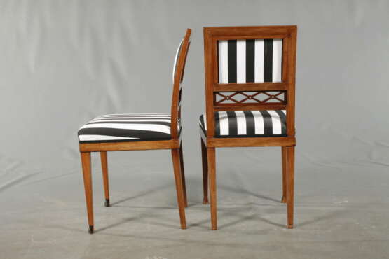 Sechs klassizistische Stühle - photo 5