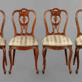 Vier Stühle Louis Philippe - Foto 1