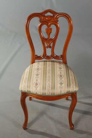 Vier Stühle Louis Philippe - Foto 3