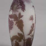Emile Gallé große Vase Hortensiendekor - Foto 3
