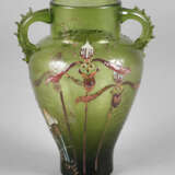 Émile Gallé Vase mit Emaildekor - Foto 1