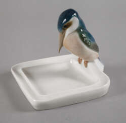 Meissen "Eisvogel auf Schale"