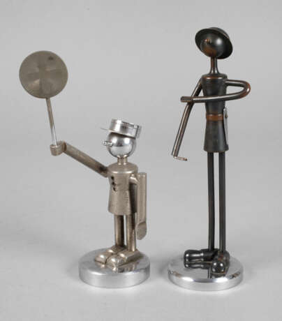 Zwei Figuren in Bauhaus-Manier - фото 1