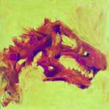 Peinture «T-Rex», Toile, Peinture à l'huile, Expressionnisme, Animaliste, 2020 - photo 1