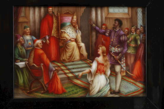Zwei Porzellanbildplatten mit Szenen aus Shakespeares Othello - фото 3
