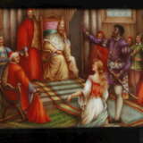 Zwei Porzellanbildplatten mit Szenen aus Shakespeares Othello - photo 3