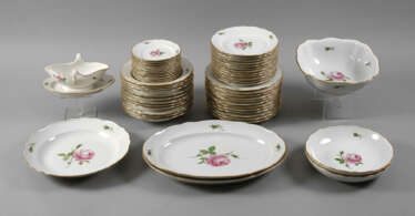 Meissen Speiseservice "Rote Rose"