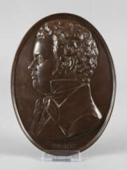 A. Heinrich, Wandplakette Franz Schubert